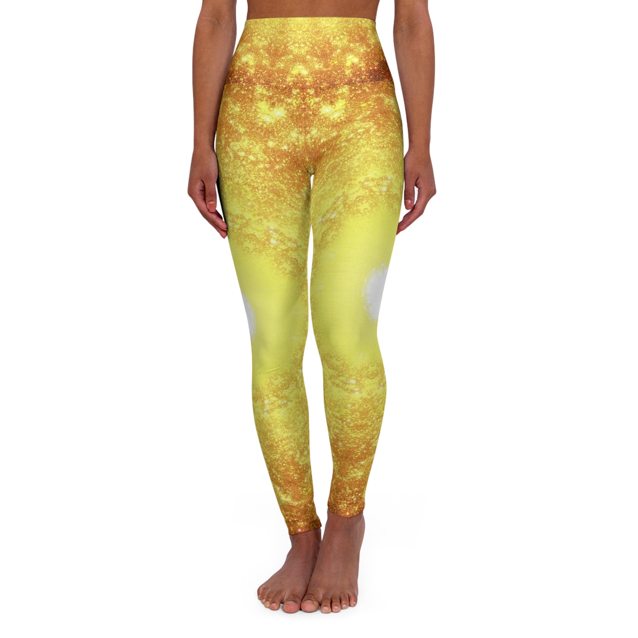 Katerina's Autistic Gold Desires 2024 High Waisted Yoga Leggings