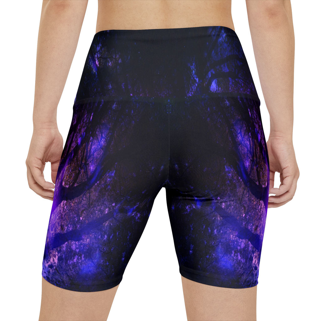 Mystic Tree Dreams Women's Workout Shorts