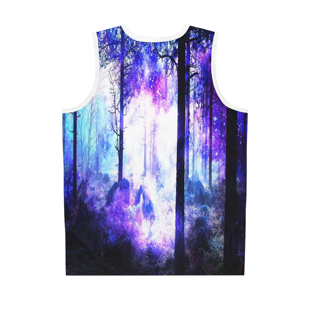Rainbow Universe Mystic Night Dreams Basketball Jersey