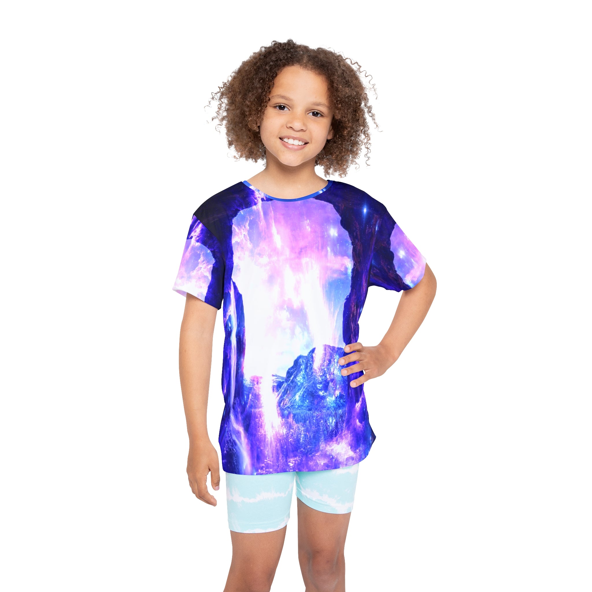 Amethyst Sapphire Hideaway Mountain Dreams Kids Sports Jersey