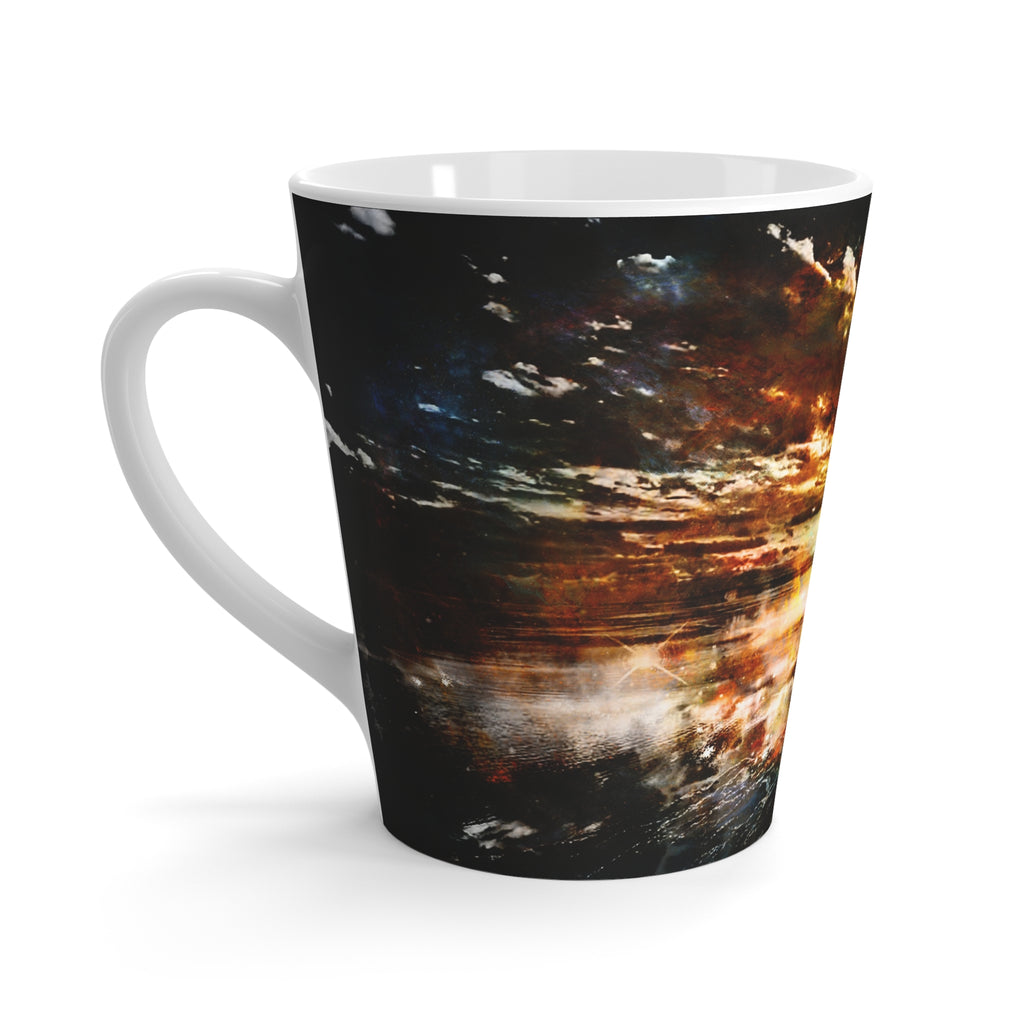 Breathe Again Dancing Sea Dreams Latte Mug