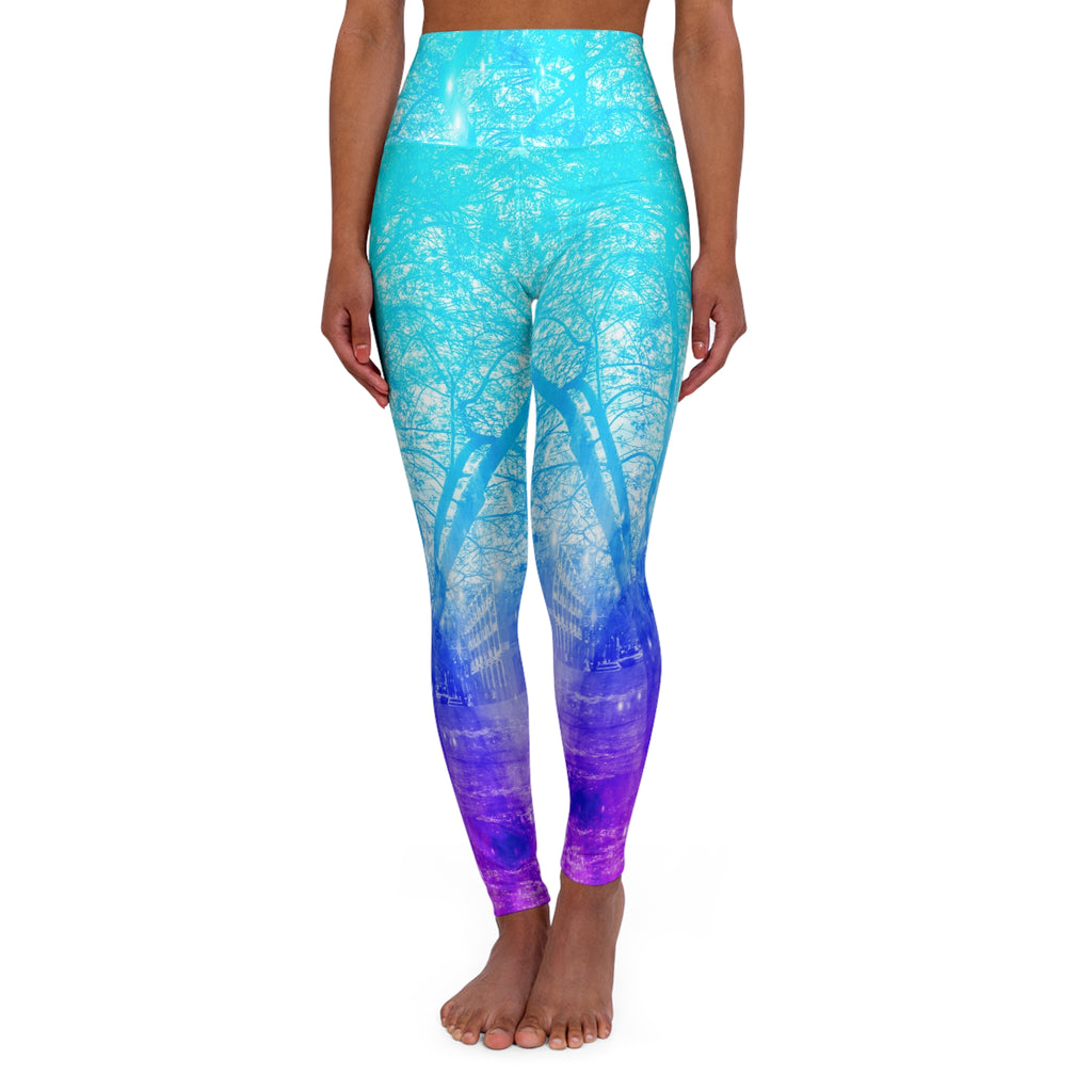 Vernal Tree Dreams High Waisted Yoga Leggings