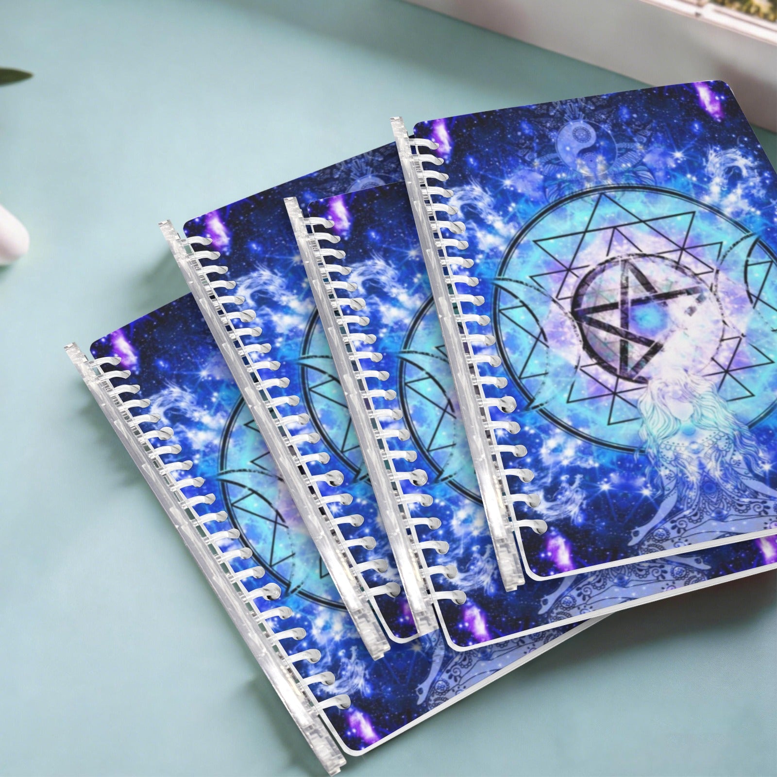 Amen Jin's Katerina's Eros & Psyche Magical Awakening Meditations Loose-Leaf Notebooks ( Cover Print, 4-Pack ) | Ships from USA