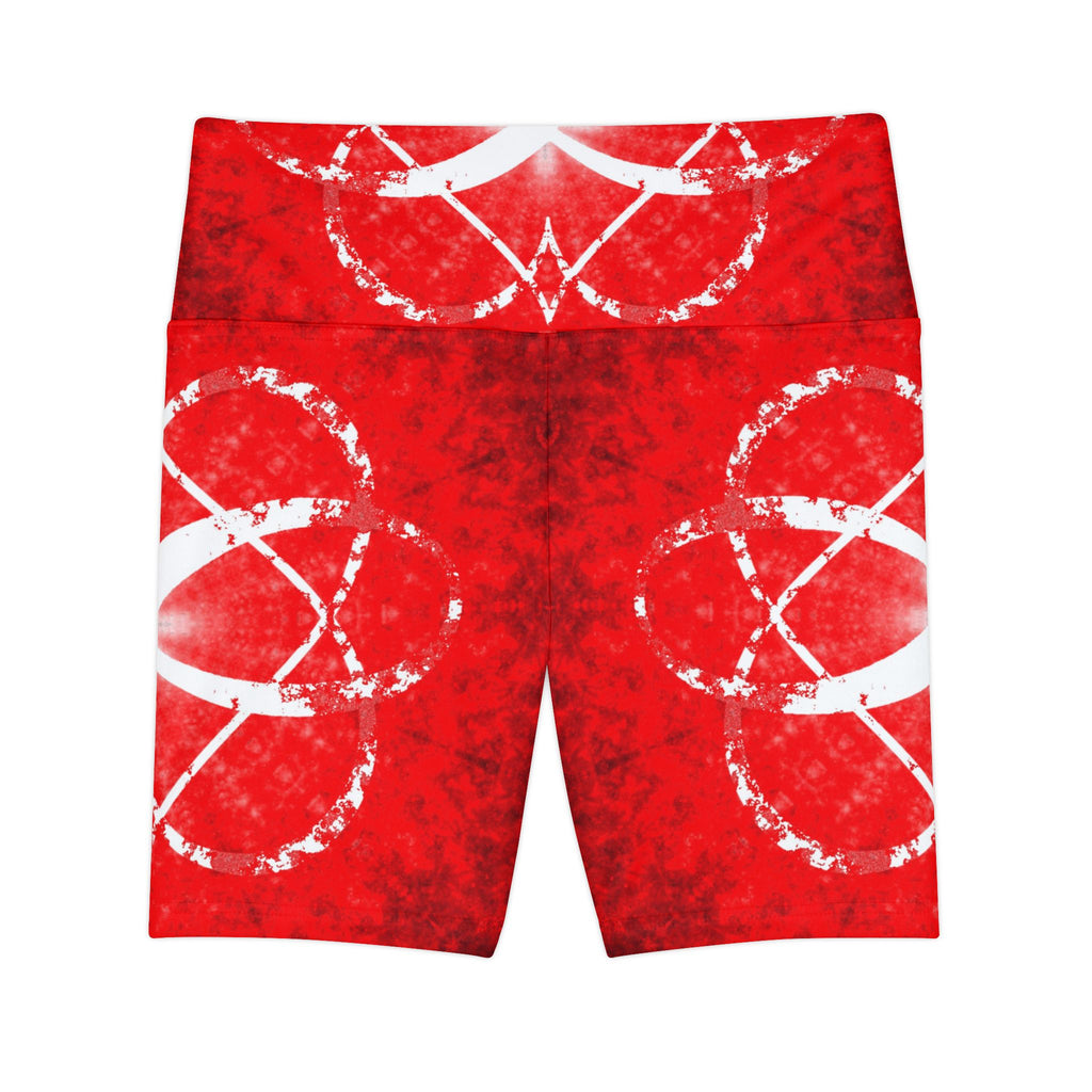 Katerina's Red Instead Infinity Desires 2024 Women's Workout Shorts