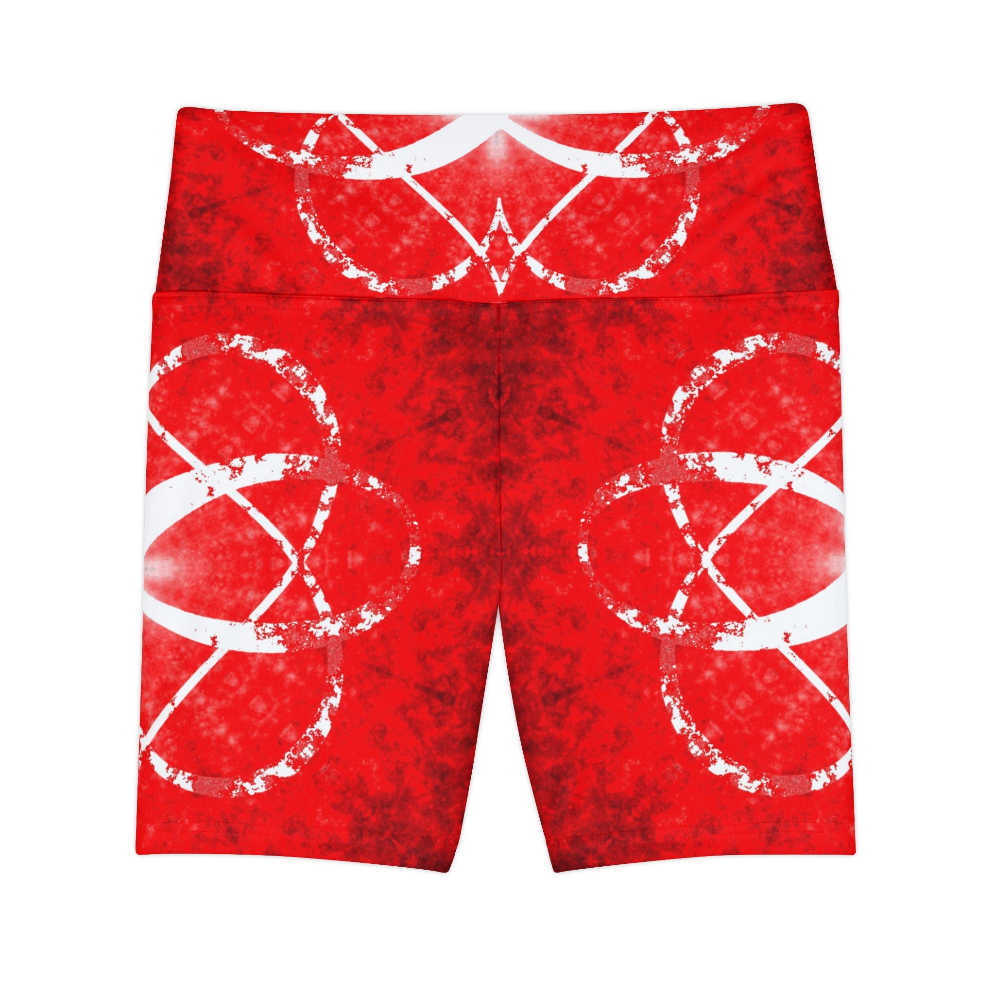 Katerina's Red Instead Infinity Desires 2024 Women's Workout Shorts