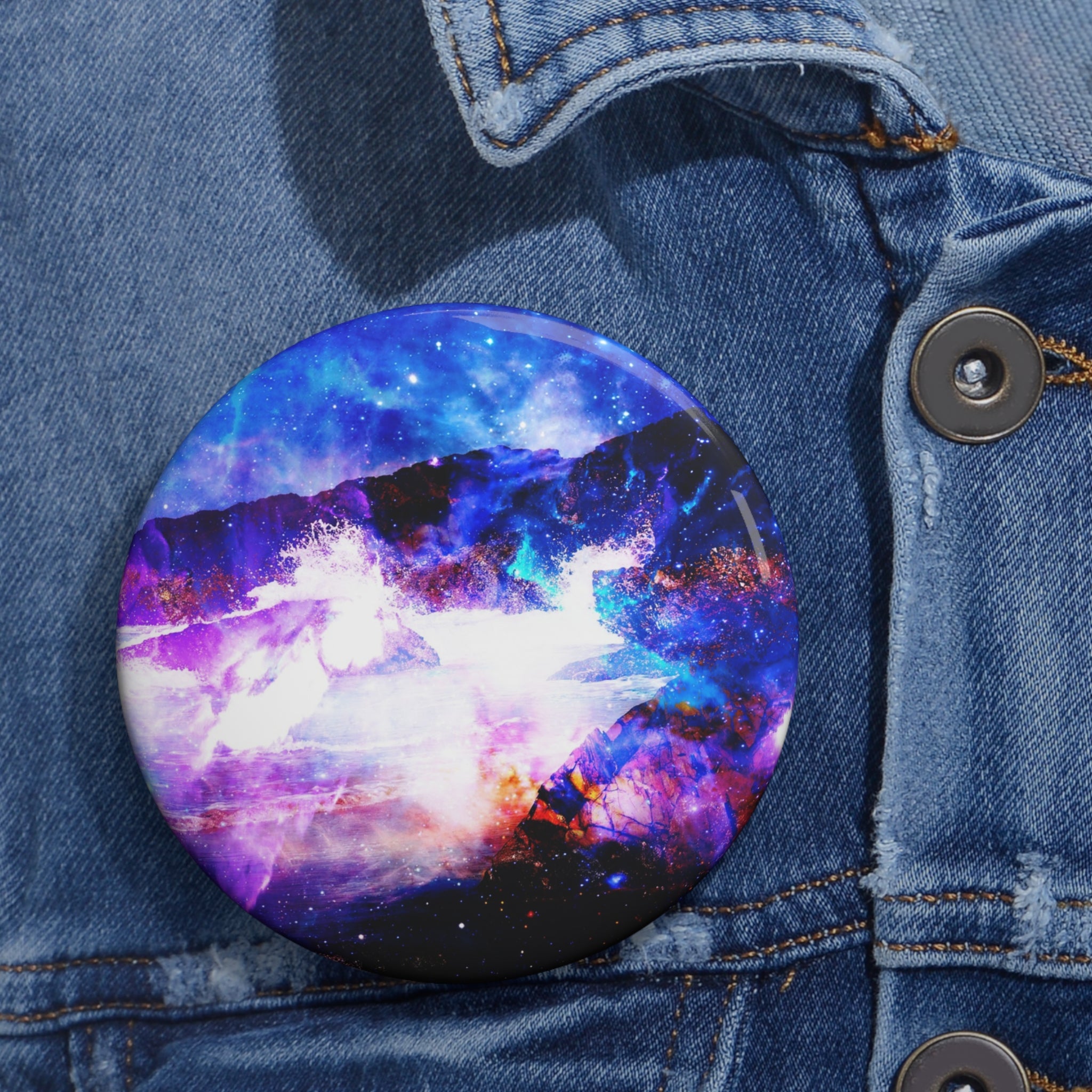 Ad Amoreum Amisi Somewhere on the Indian Ocean Dreams Pin Buttons