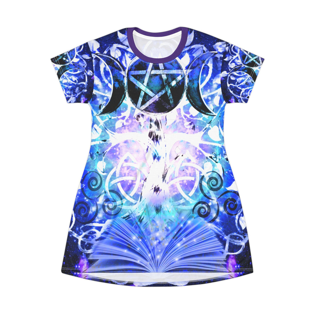 Amen Jin's Katerina's Eros and Psyche Celtic Meditations T-Shirt Dress