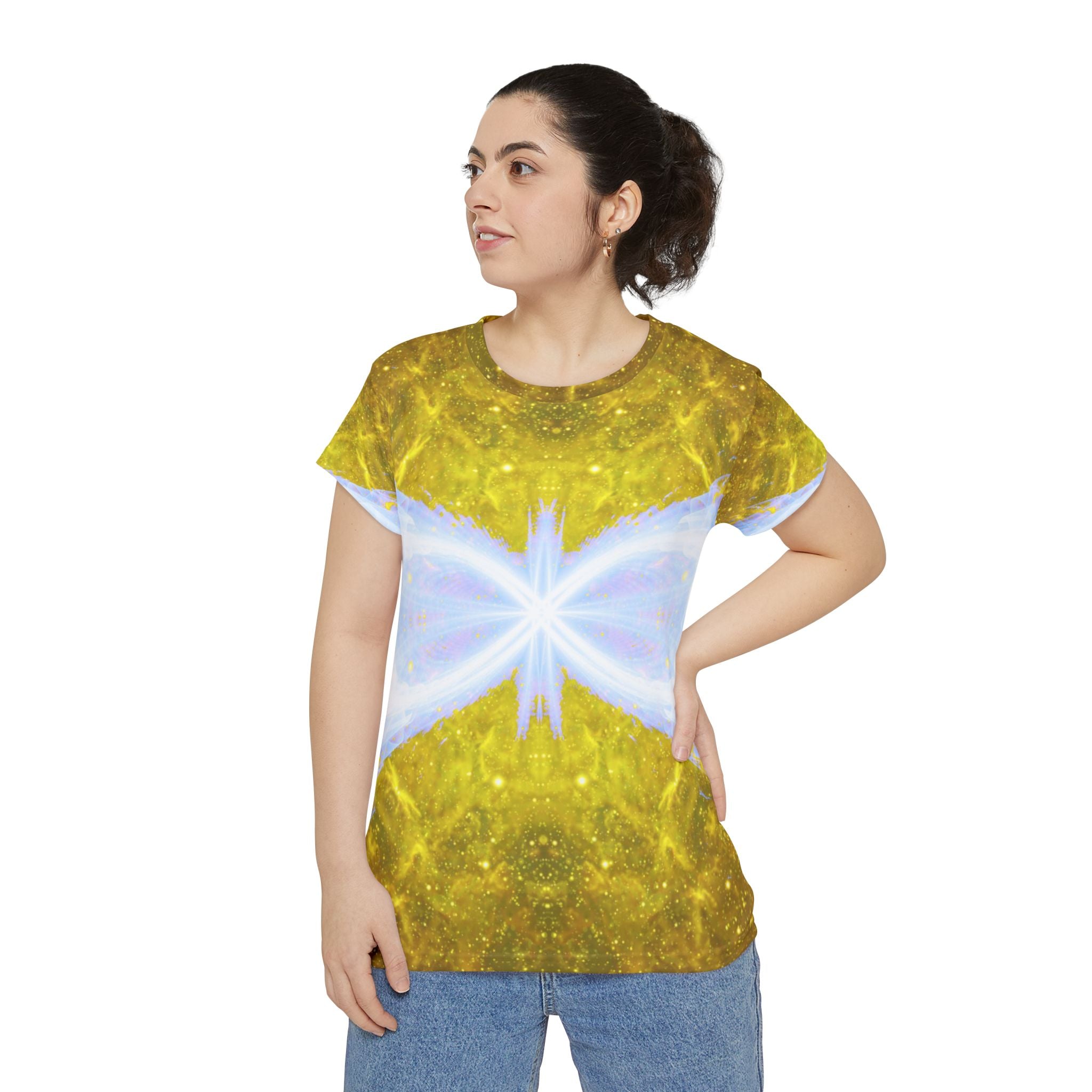 Katerina's Golden Moment Infinity Desires 2021 Women's Short Sleeve Shirt