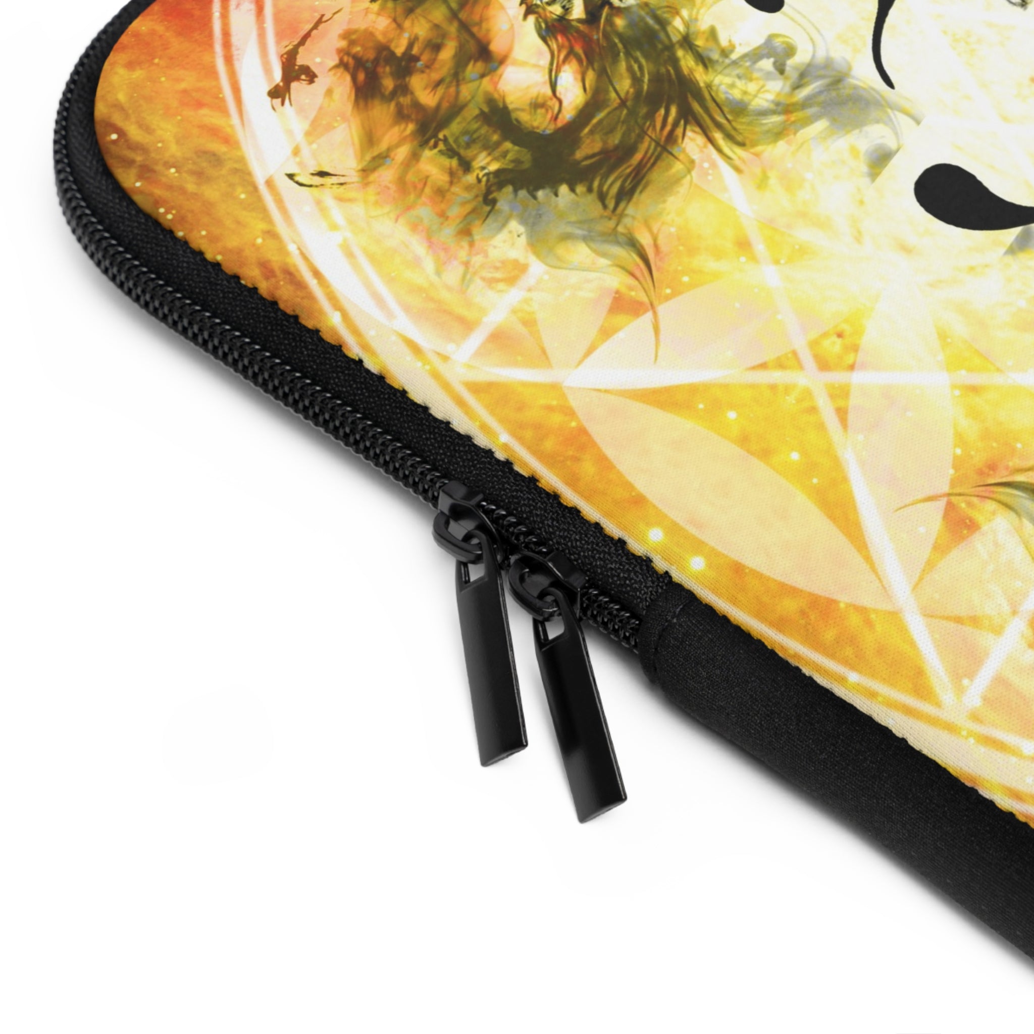 Katerina's Golden Desires Buddha Meditations Laptop Sleeve