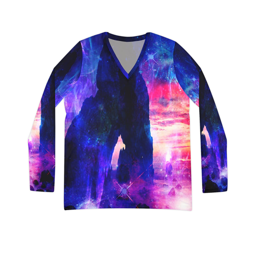 Ad Amorem Amisi Dreamer's Cove Dreams Long Sleeve V-neck Shirt