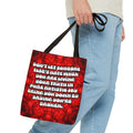 Katerina's Battle Symphony Desires Don't Let Tote Bag