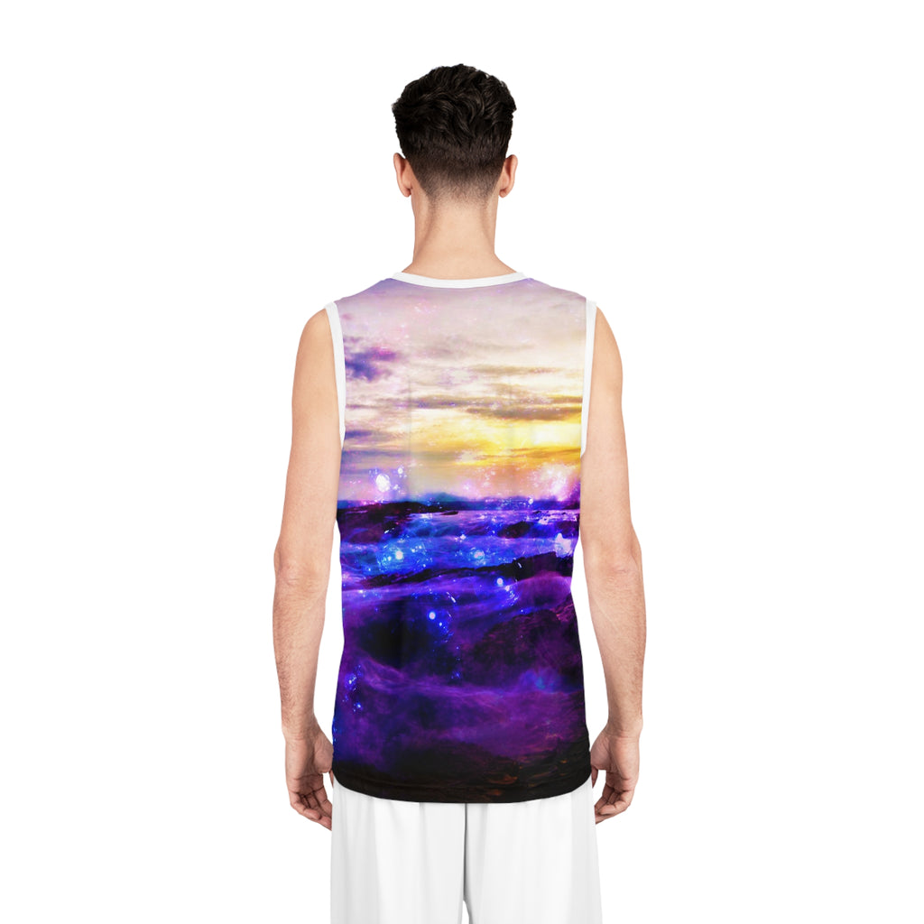 Vanilla Twilight Dreams Basketball Jersey