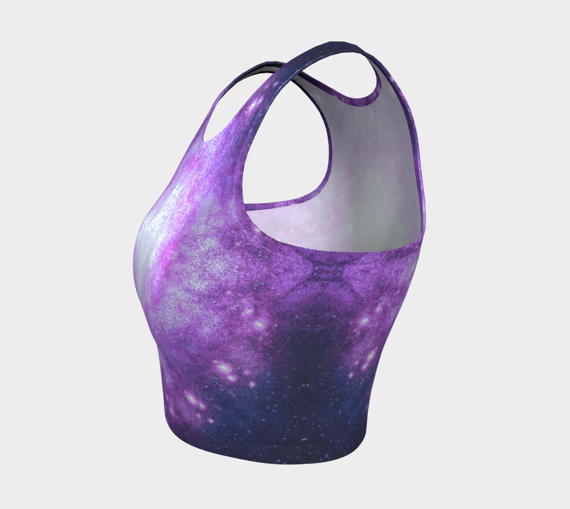 Katerina's Desires of Twin Flame Desires Athletic Crop Top