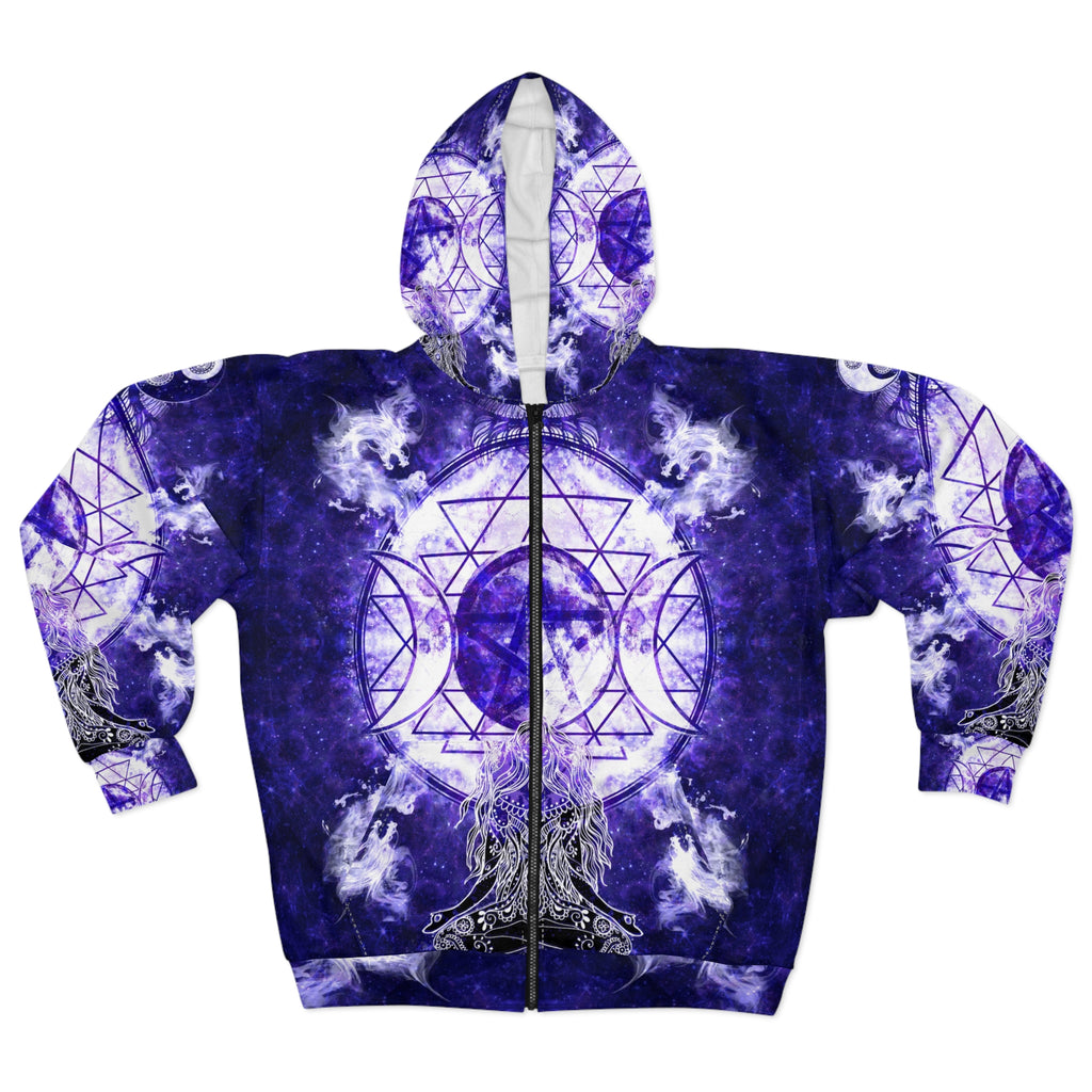 Katerina's Dragon's Eye Magickal Meditations Unisex Zip Hoodie