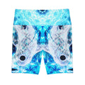 Amen Jin's all the White Horses Koi Meditations Women's Workout Shorts