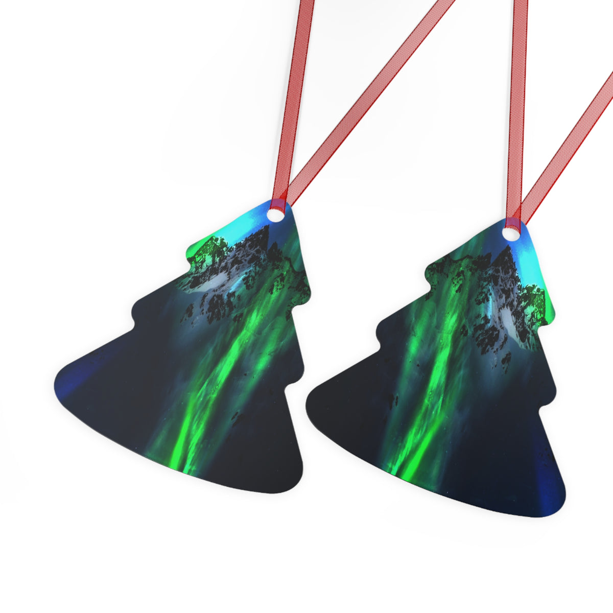 Song of the Mountain Dreams Metal Ornaments