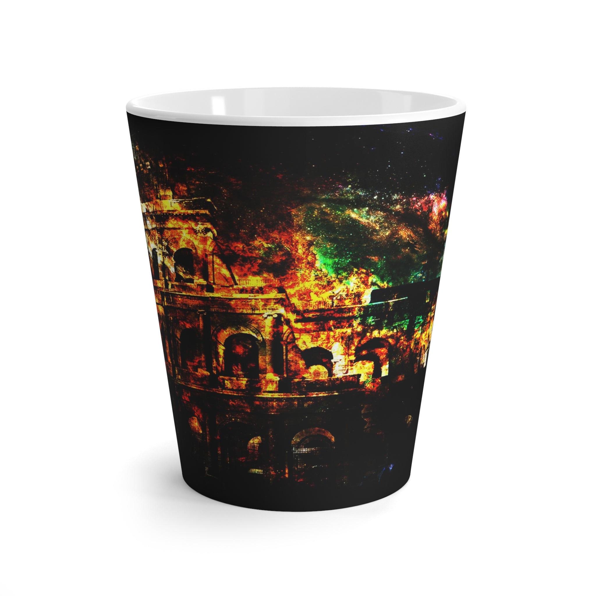 Breathe Again Dreams of Roman Patterns Past Latte Mug