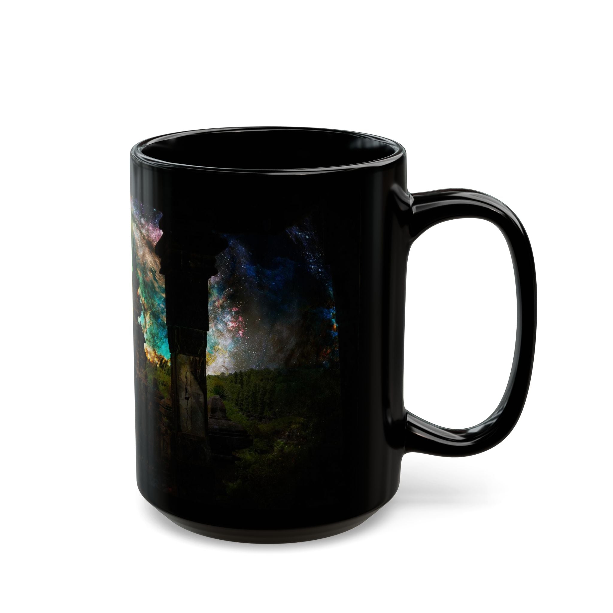 Breathe Again Balinese Dreams Black Mug