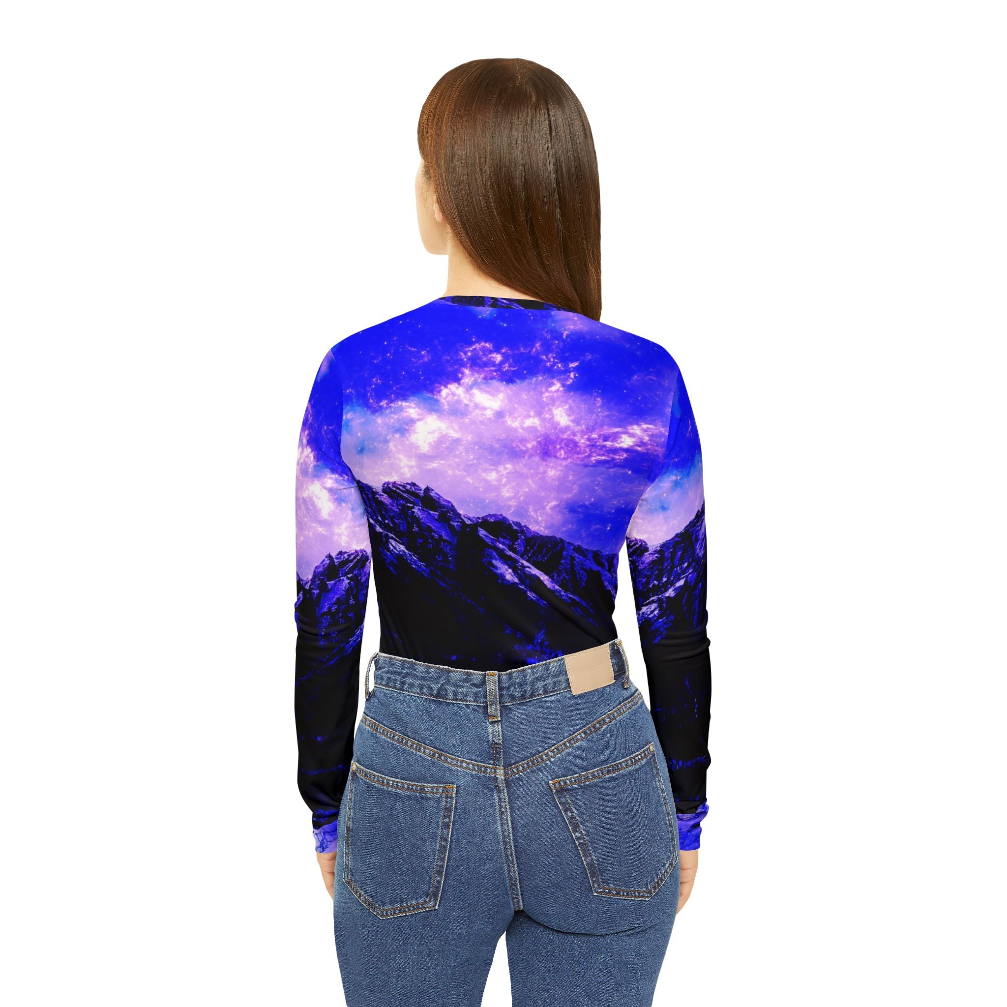Vernal Matanuska Dreams Women's Long Sleeve V-neck Shirt