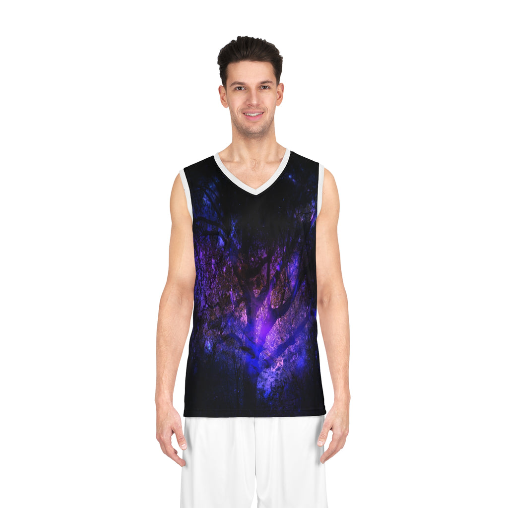 Mystic Tree Dreams Basketball Jersey