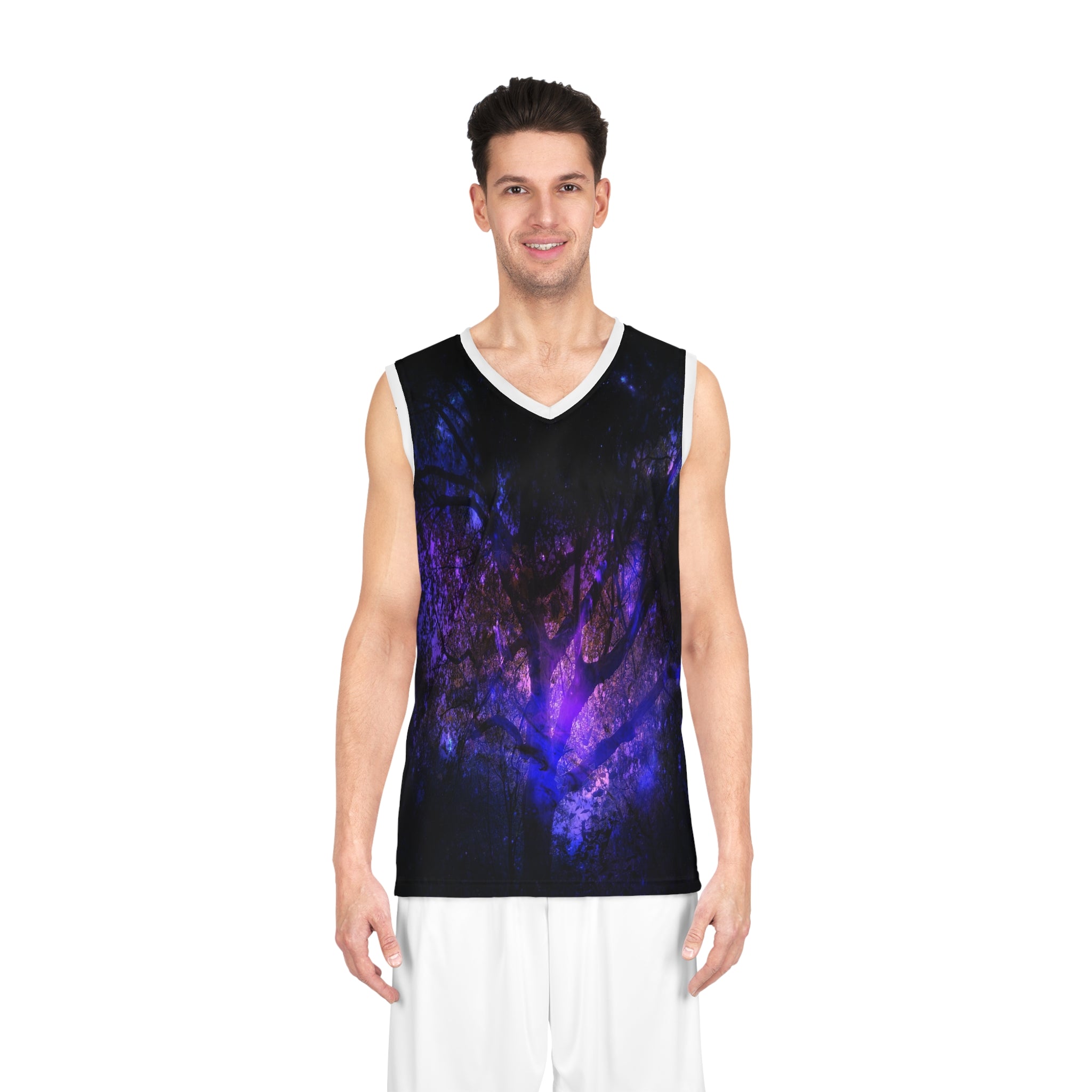 Mystic Tree Dreams Basketball Jersey