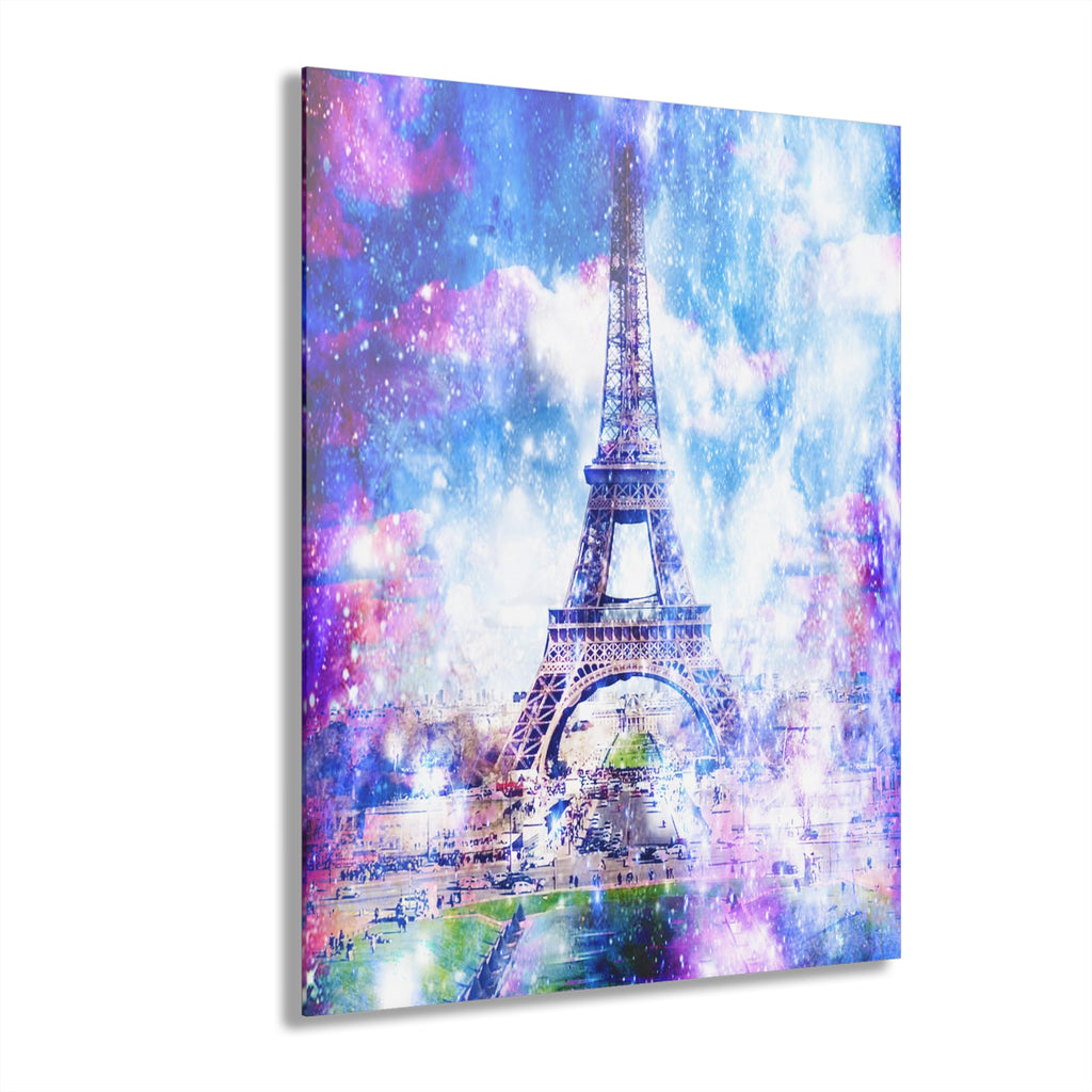 Rainbow Universe Parisian Dreams Acrylic Prints (French)