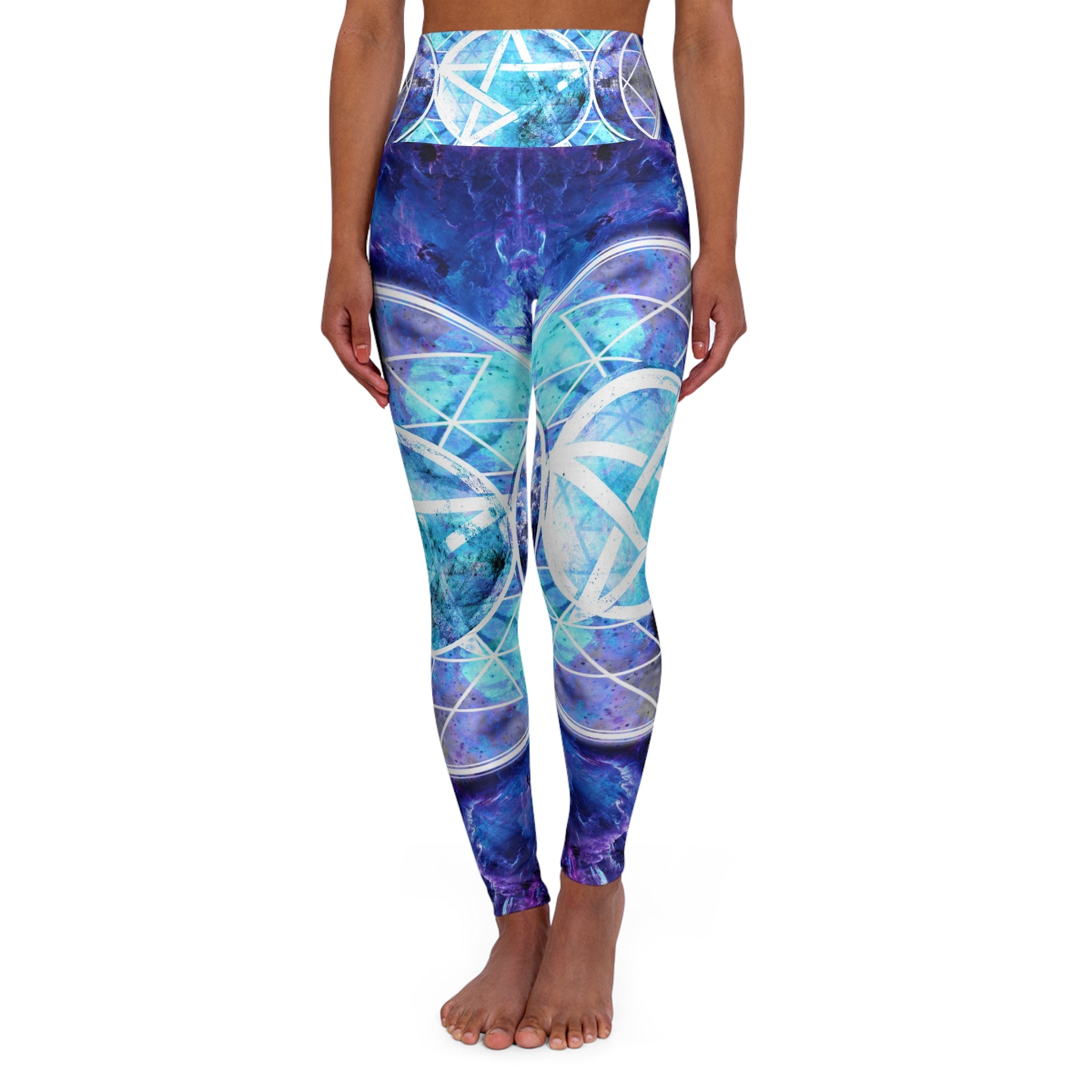 Amen Jin's Dragon's Gate Triple Goddess Meditations High Waisted Yoga Leggings