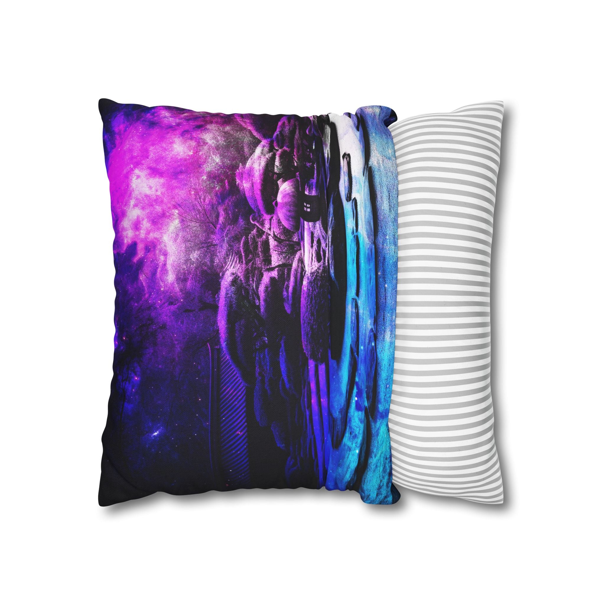 Creation's Heaven Tranquil Garden Dreams Spun Polyester Square Pillow Case