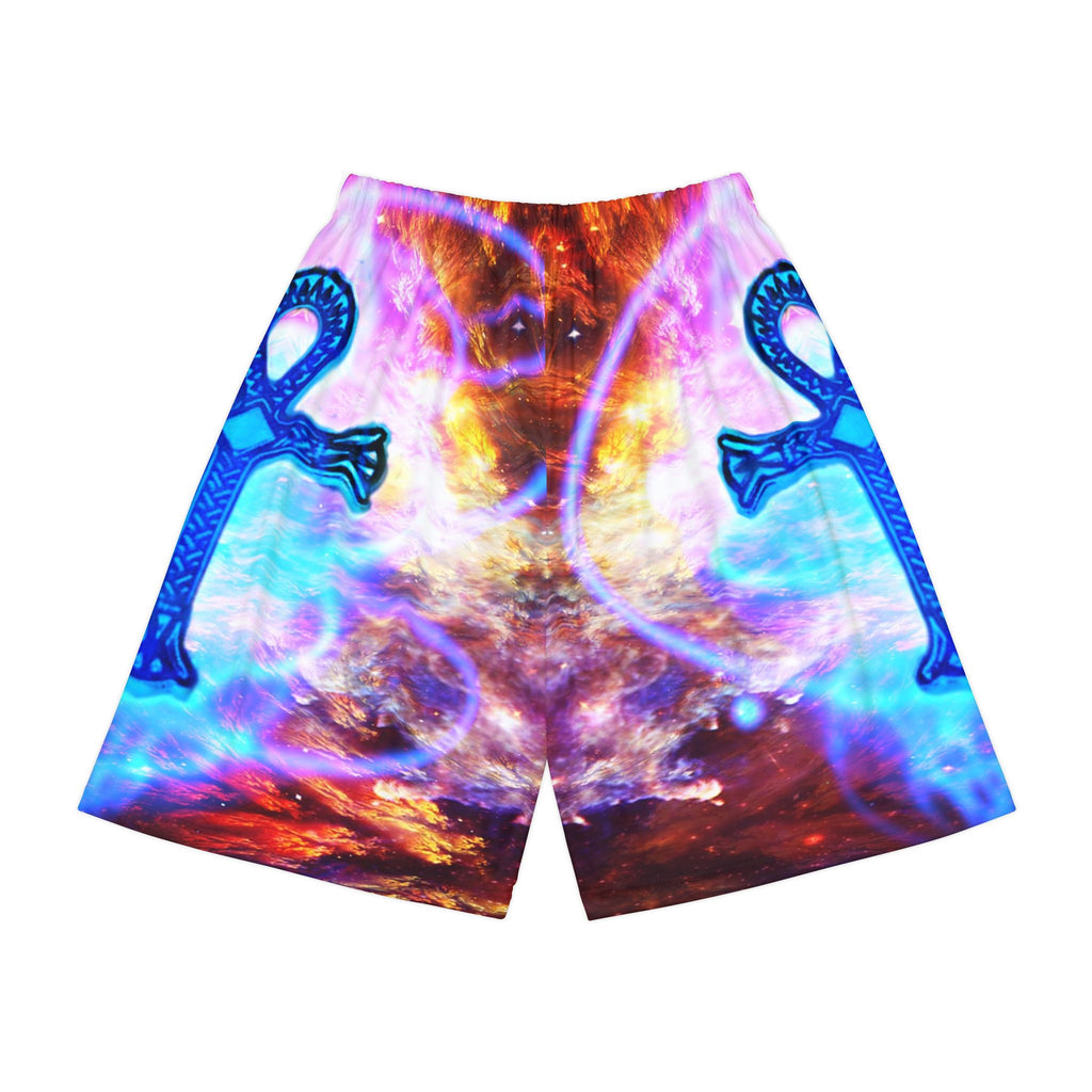 Rise Again Ankh Dreams Men’s Sports Shorts