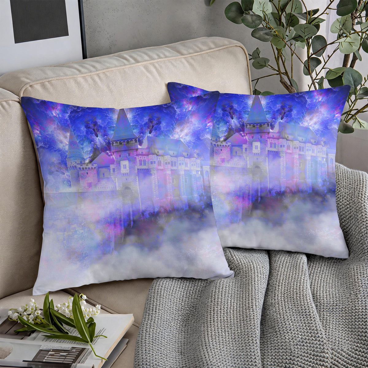 Katerina's I Will Come Again Translyvanian Desires Custom Pillow Cases 18" x 18" (2-Pack) | Ships from USA