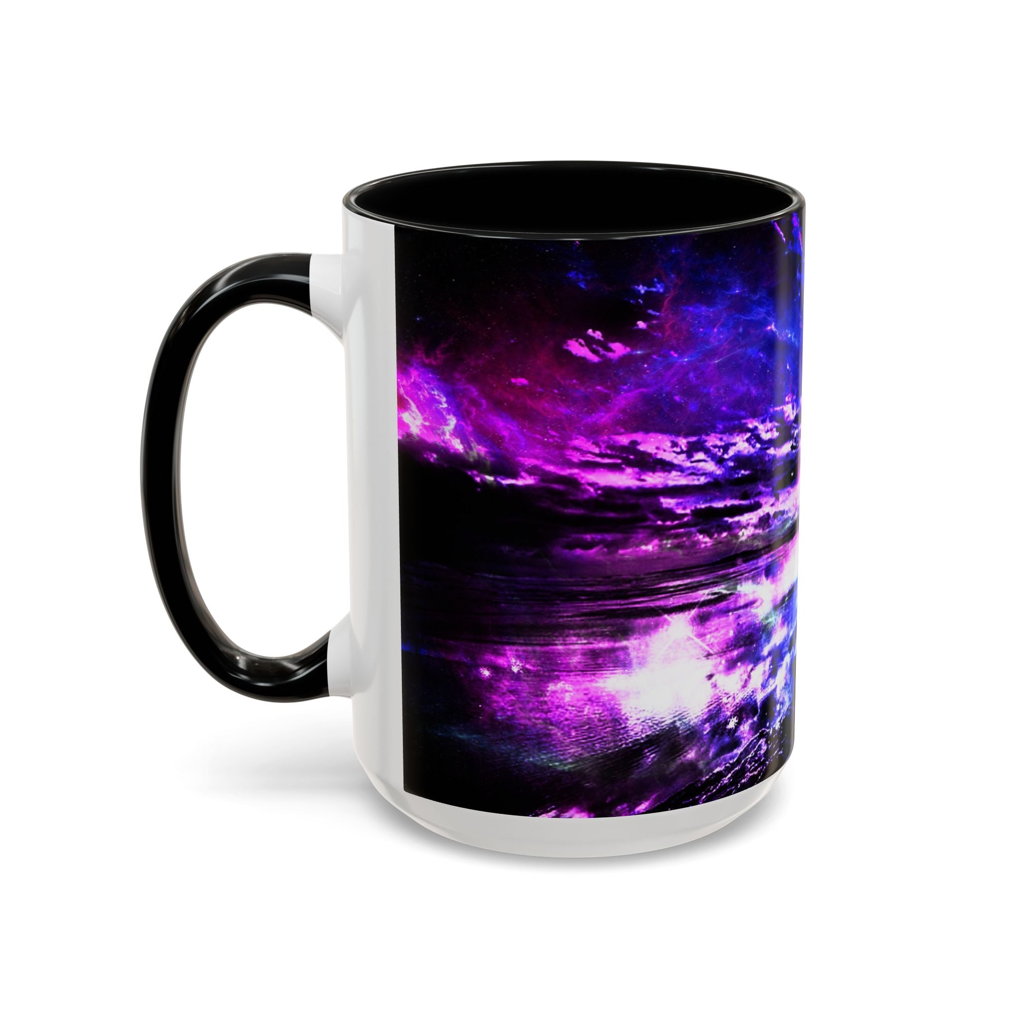 Amethyst Dancing Sea Dreams Accent Coffee Mug