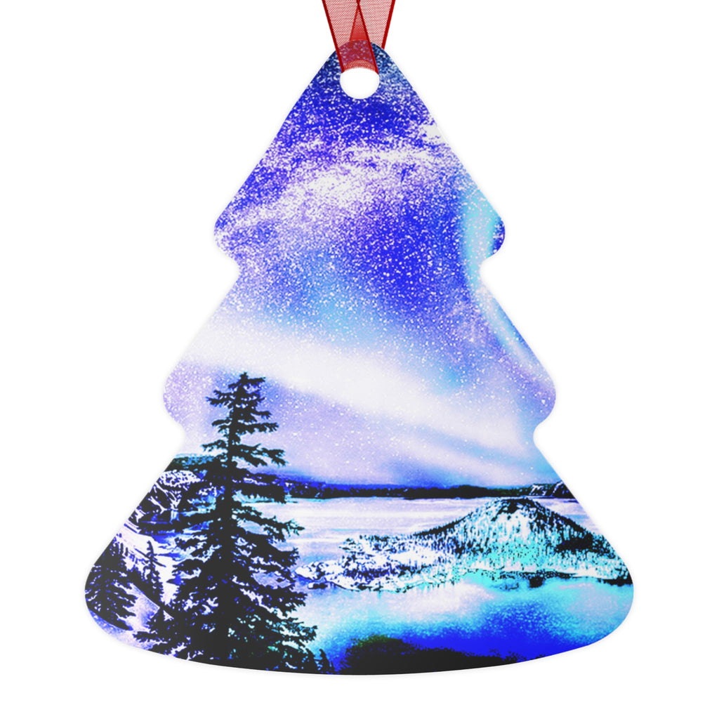 Katerina's Lolite Noel Yule Night Dreams Metal Ornaments