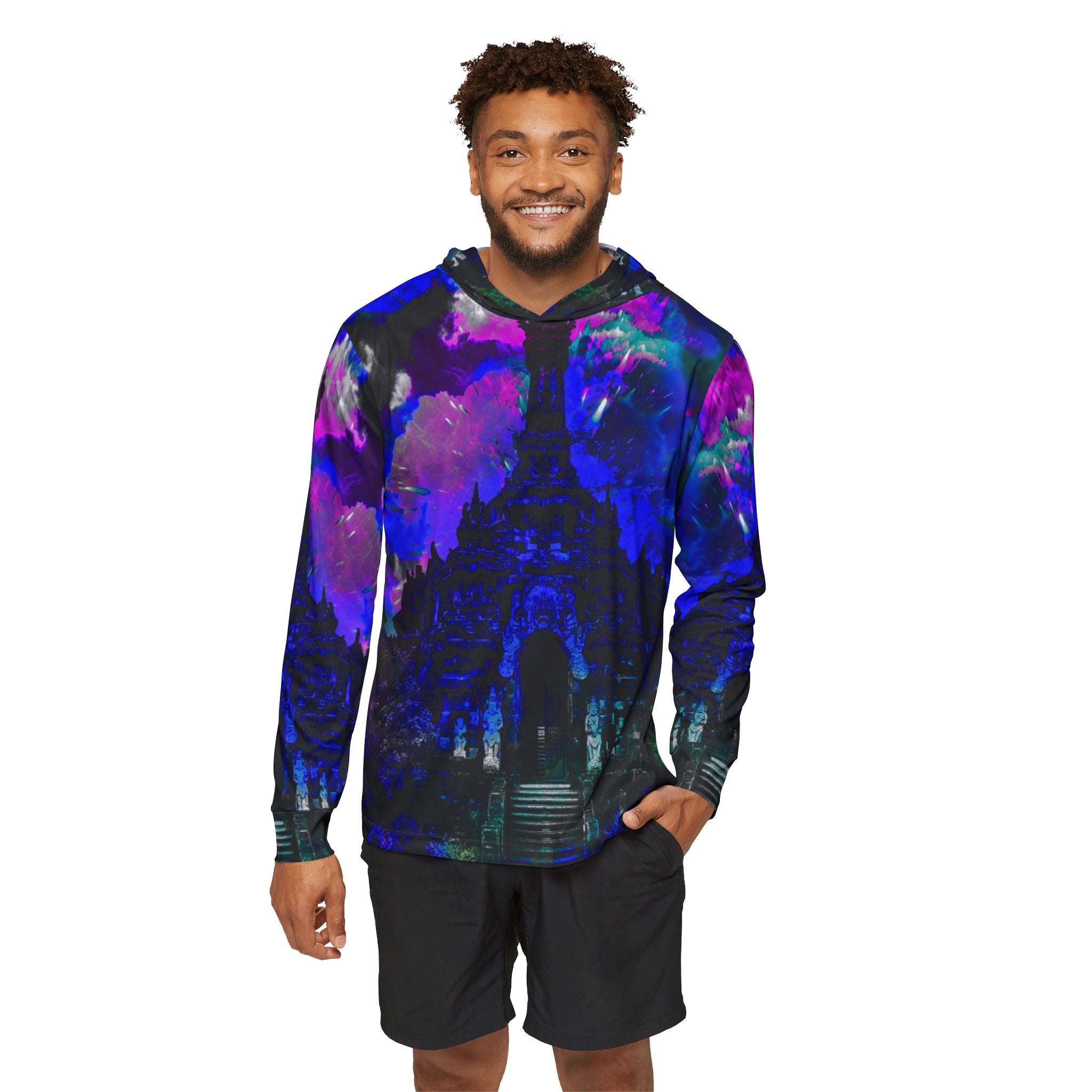 Creation's Balinese Desires Men's Sports Warmup Hoodie