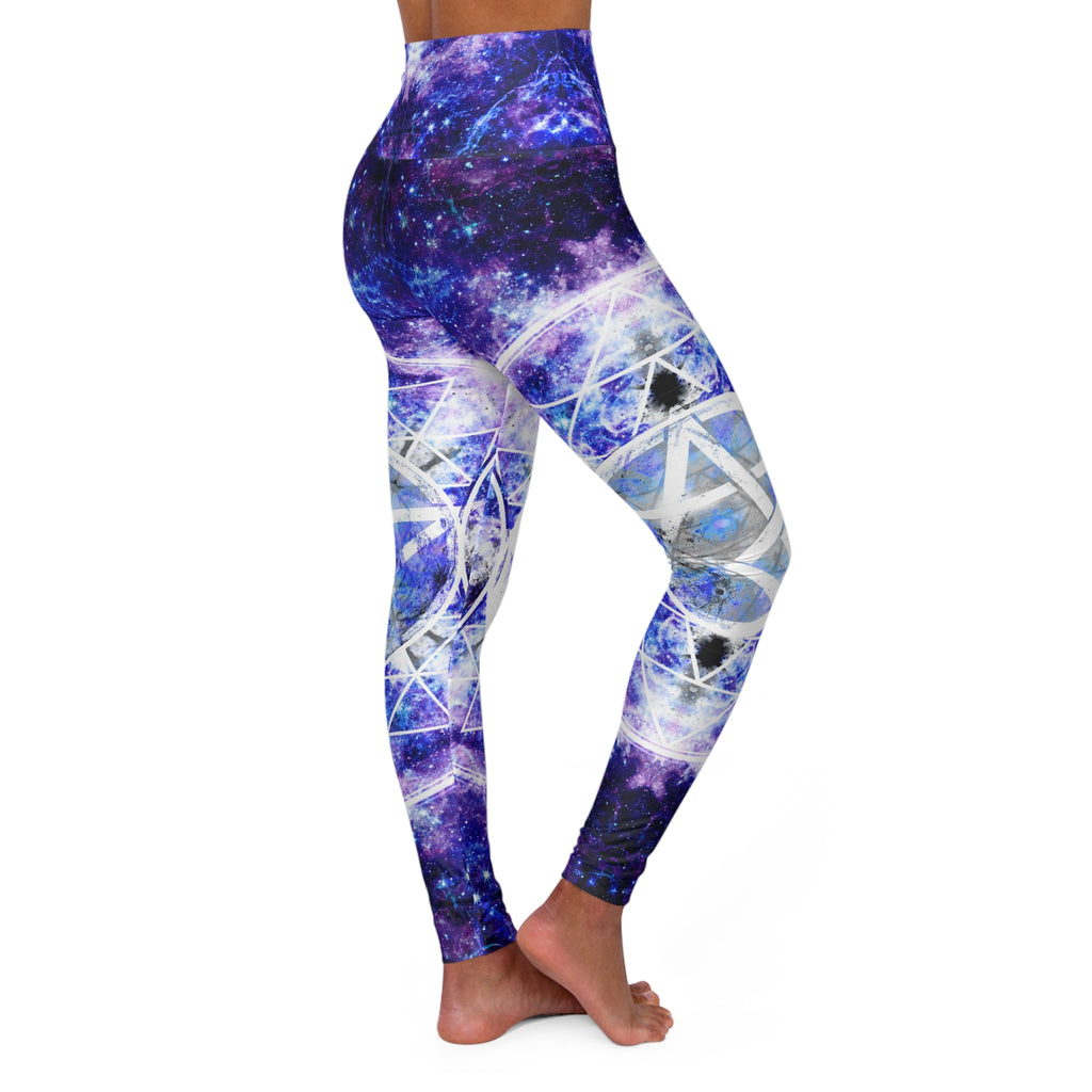 Amen Jin's Katerina's Dracularian Dragoness Triple Goddess Yoga Leggings