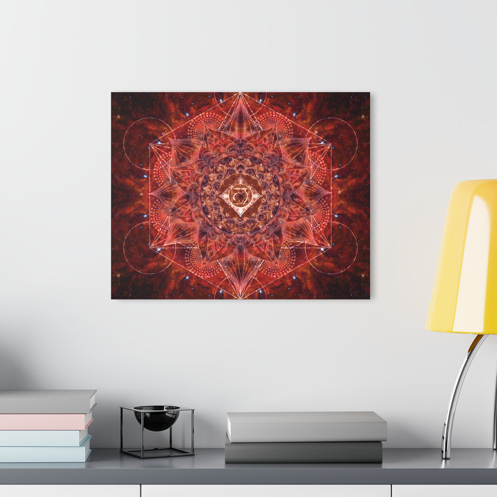 Muladhara Meditations Acrylic (French Cleat Hanging)