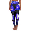 Amethyst Sapphire Pathway to Neverland Dreams High Waisted Yoga Leggings