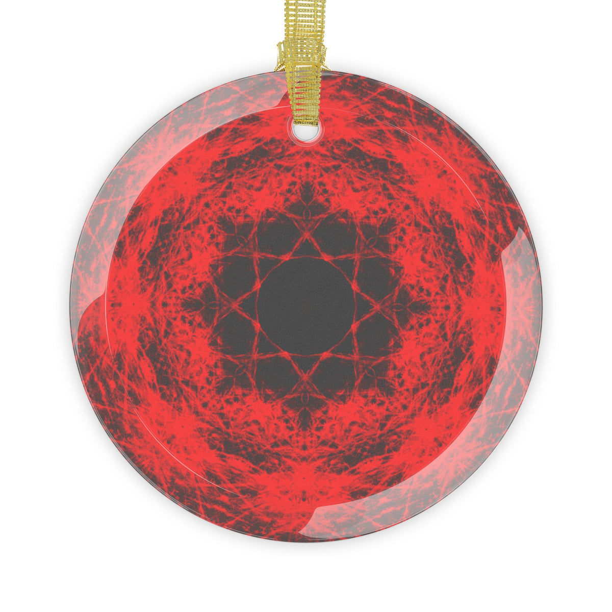 Katerina's Waiting for Hello Desires Glass Ornaments