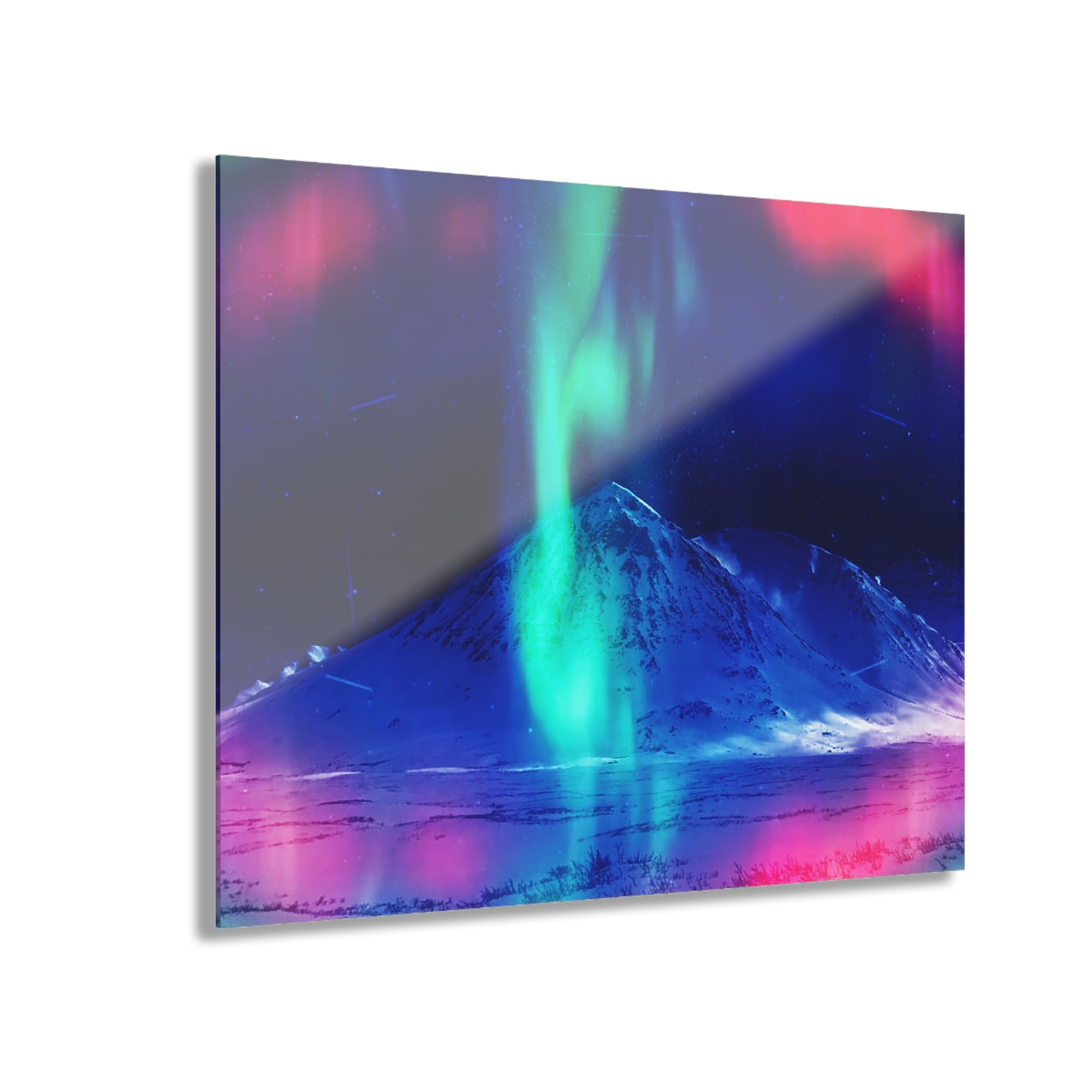 Lighted String Matanuska Dreams Acrylic Prints (French Cleat Hanging)