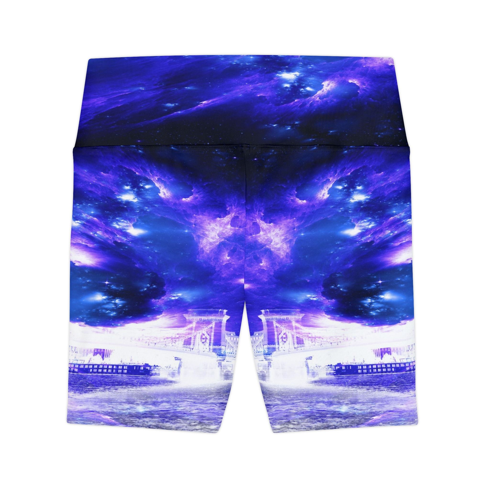 Amethyst Sapphire Budapest Dreams Women's Workout Shorts