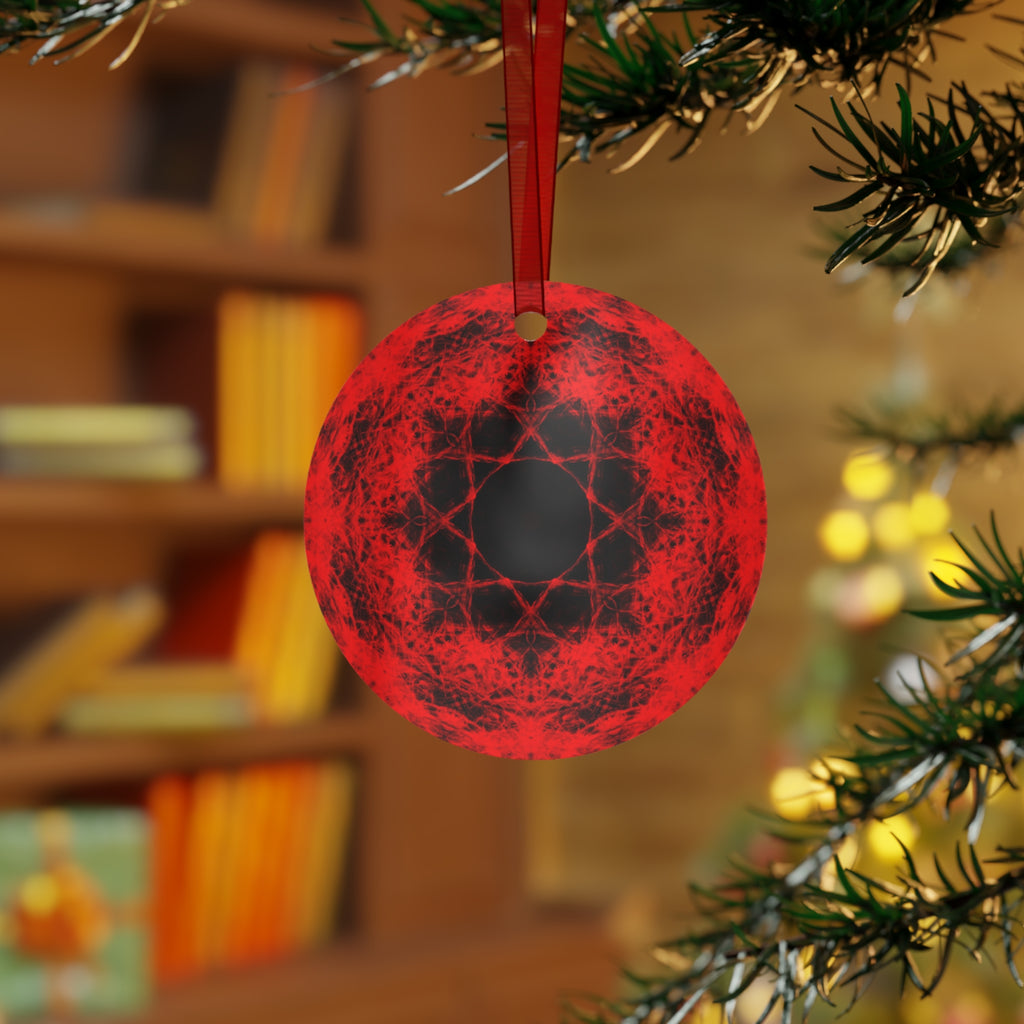 Katerina's Waiting for Hello Desires Metal Ornaments