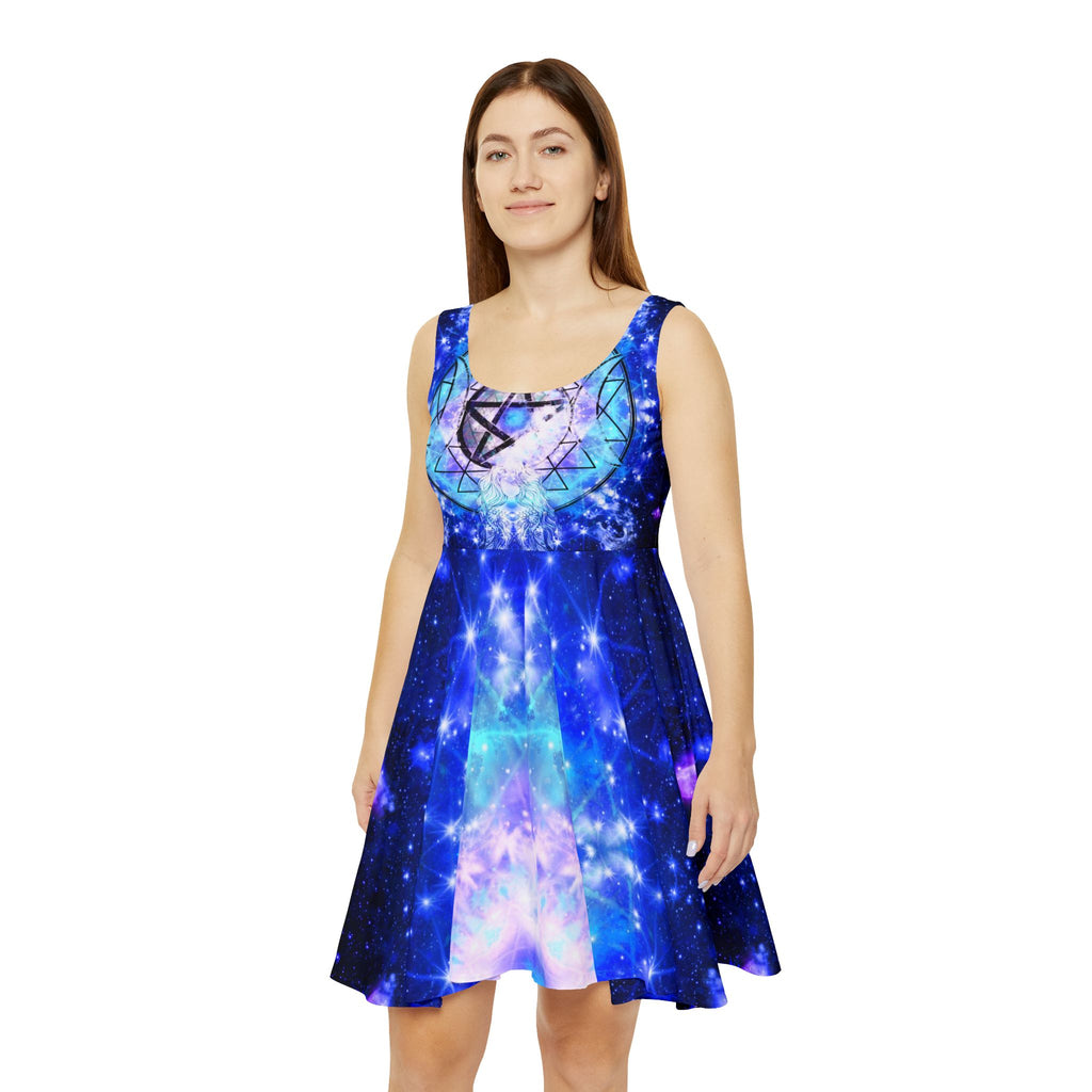 Amen Jin's Katerina's Eros & Psyche Magickal Awakening Meditations Skater Dress