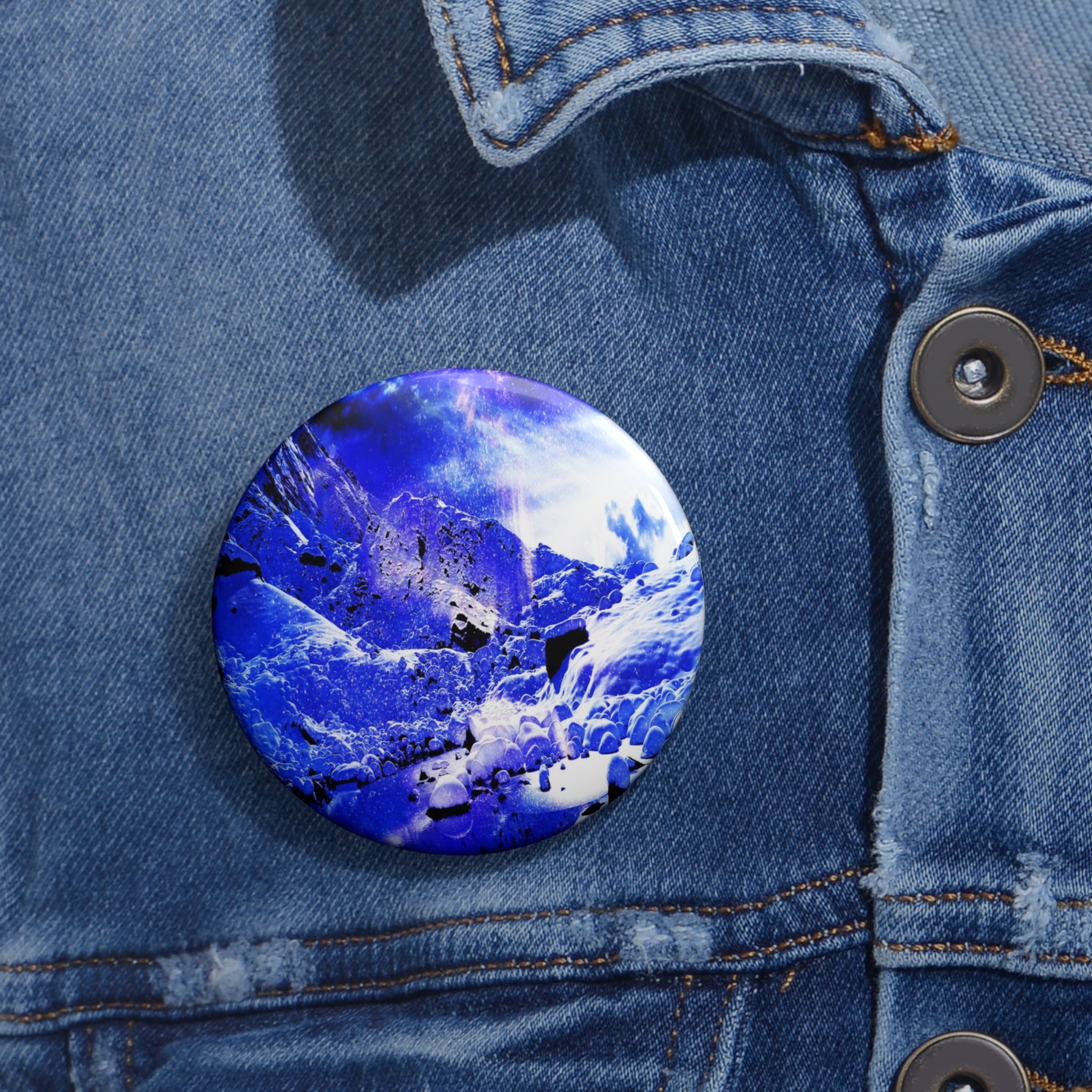 Yule Night Dreams Pin Buttons