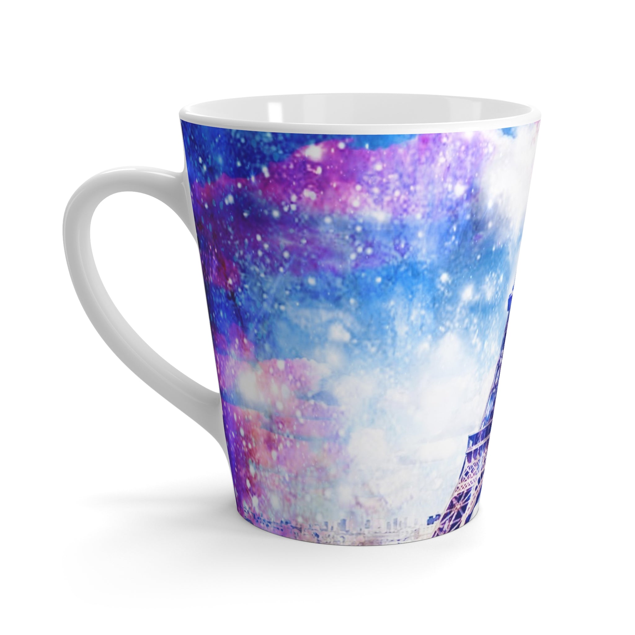 Rainbow Universe Parisian Dreams Latte Mug