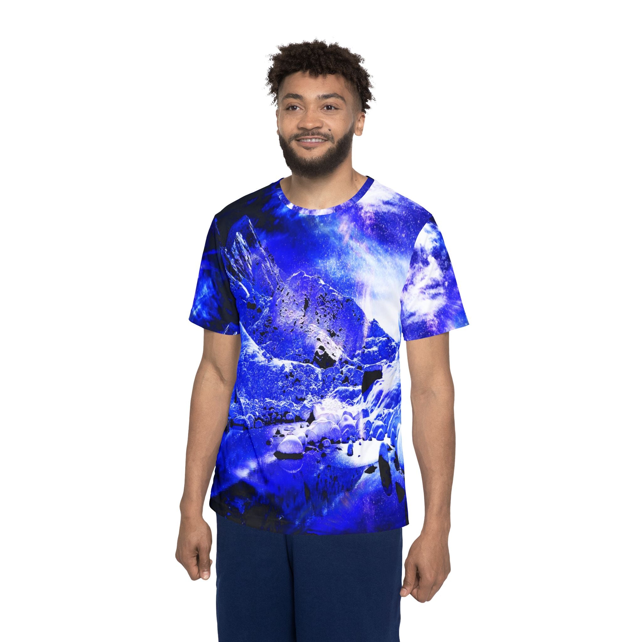 Yule Night Dreams Men's Sports Jersey
