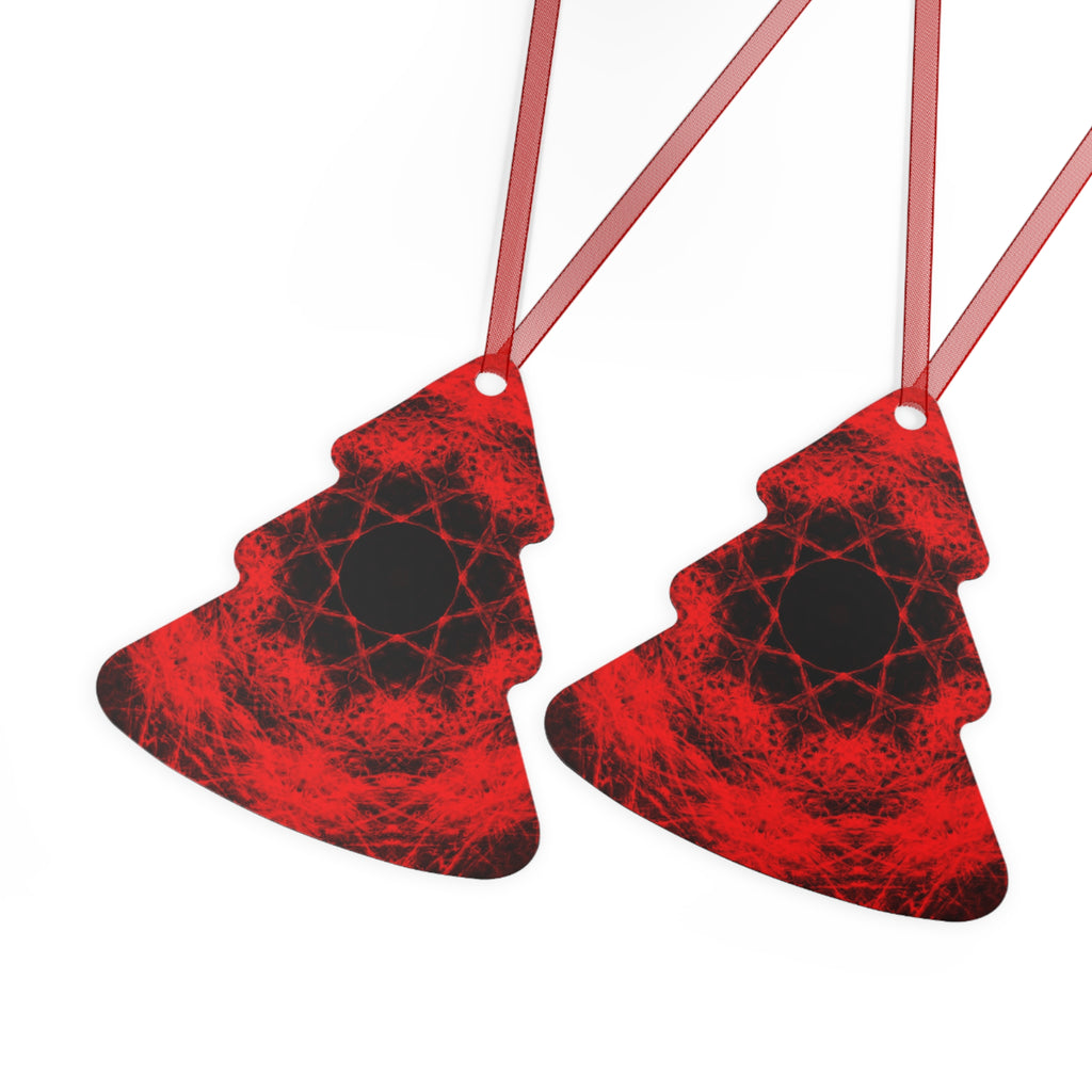 Katerina's Waiting for Hello Desires Metal Ornaments