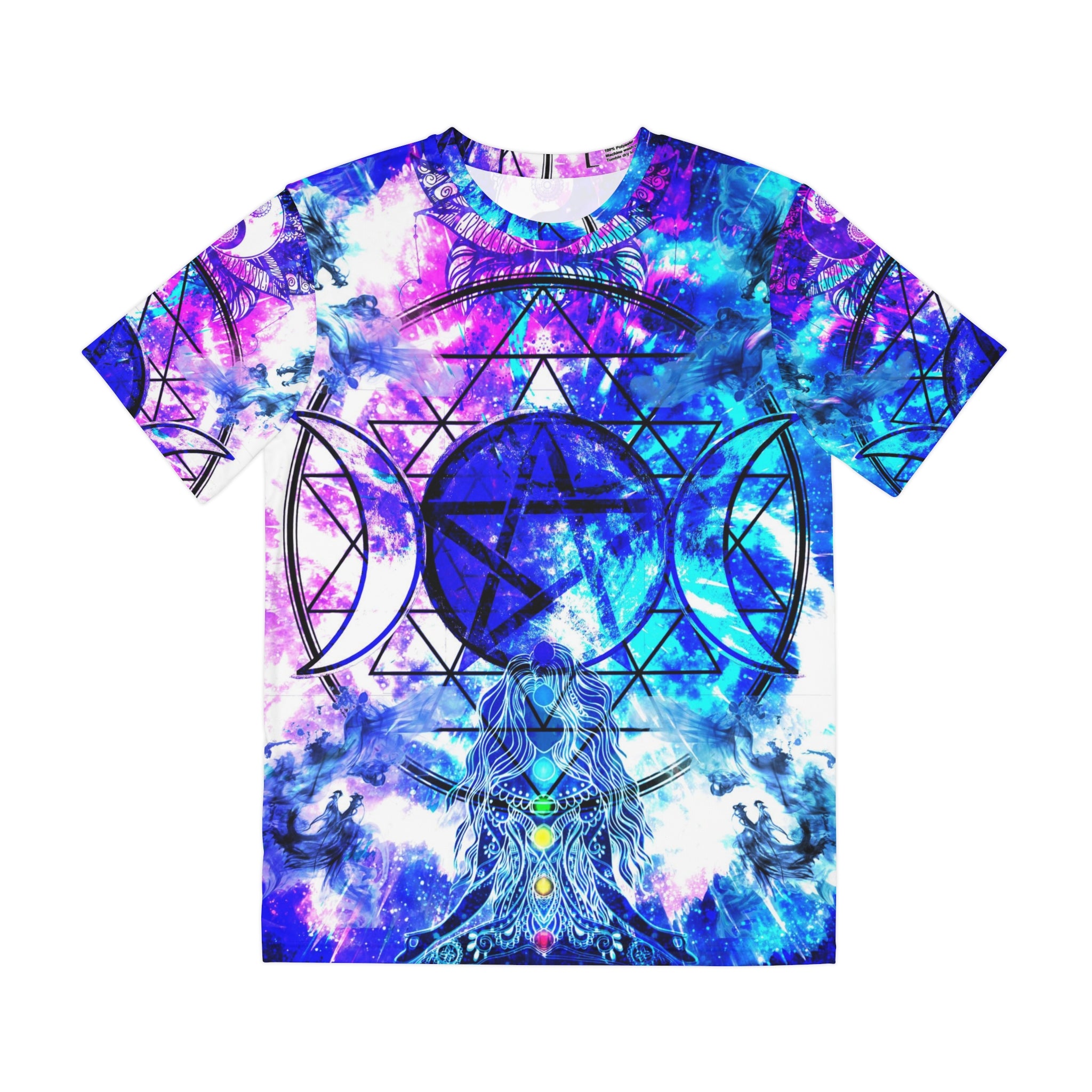Creation's Magical Awakening Desires Meditations Men's Polyester Tee