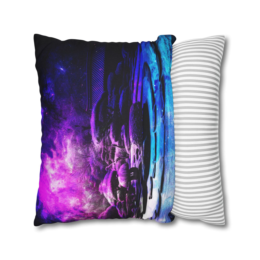 Creation's Heaven Tranquil Garden Dreams Spun Polyester Square Pillow Case