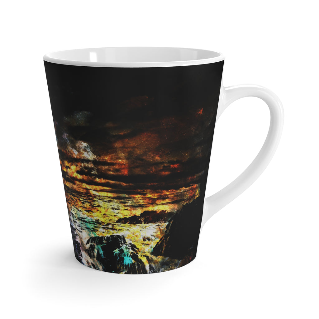 Breathe Again Cosmic Falls Dreams Latte Mug