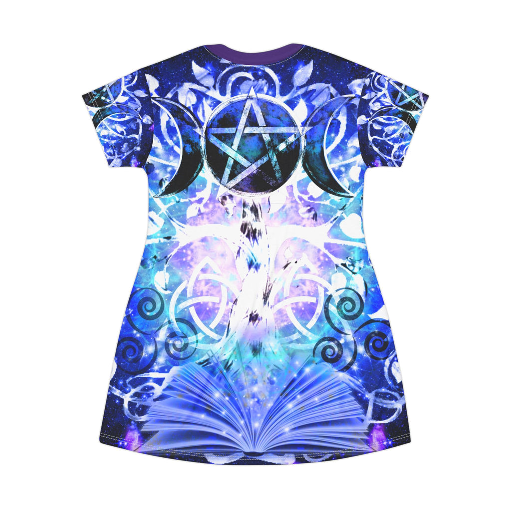 Amen Jin's Katerina's Eros and Psyche Celtic Meditations T-Shirt Dress