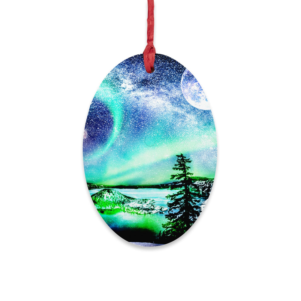 Katerina's Noel Yule Night Dreams Wooden Ornaments